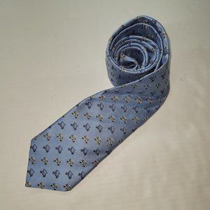 JZ Richards Von Maur Necktie Mens Tie Silk Handmade Golf Cart Luxury Made in USA